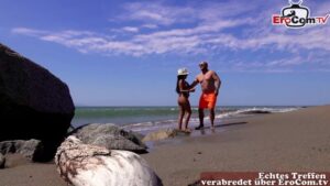 Urlaubsdate am Strand mit geiler Latina Schlampe