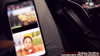 Deutscher trifft Türkische Cougar zum Auto Sex