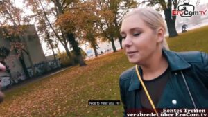Internet Date mit Sex für Blondine Lena Nitro