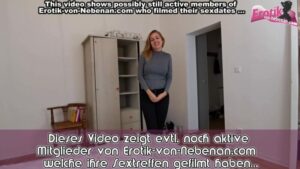 POV Amateurporno mit sexy deutscher Studentin